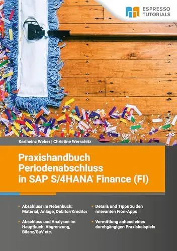 Produktbild: Praxishandbuch Periodenabschluss in SAP S/4HANA Finance (FI)