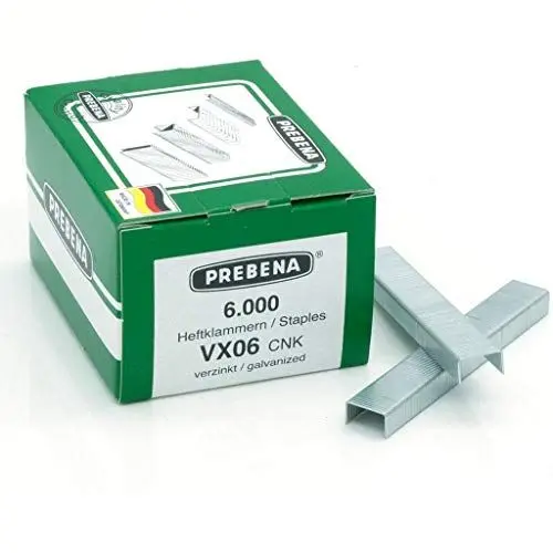Produktbild: PREBENA HEFTKLAMMERN VERZINKT VX06CNK