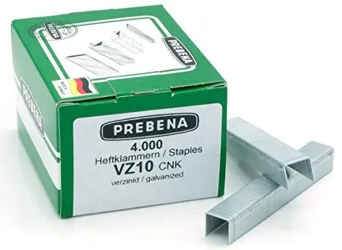 Produktbild: PREBENA HEFTKLAMMERN VERZINKT VZ10CNK