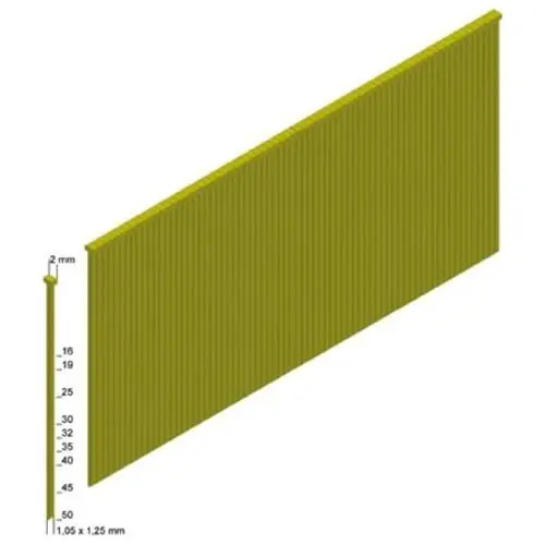 Produktbild: Prebena J35CNKHA Stauchkopfnägel 13-50 mm für Druckluftnagler 5000 St