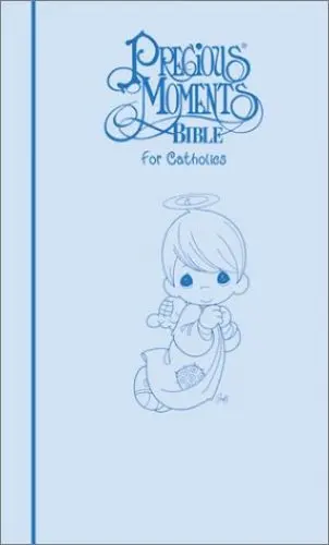 Produktbild: Precious Moments Bible for Catholics: 1271Bn Tev Blue Leatherflex