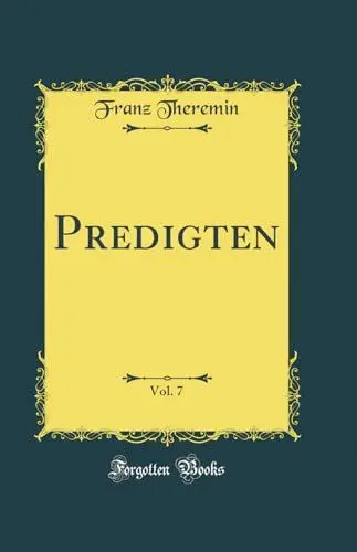 Produktbild: Predigten, Vol. 7 (Classic Reprint)