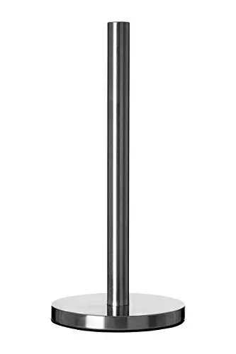 Produktbild: Premier Housewares Rollenhalter für gebürstete Küchenrollen - Edelstahl, Ø15 x H32 cm