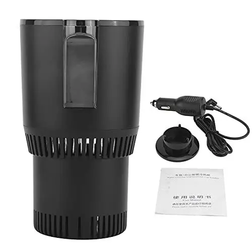 Produktbild: Keenso Warmer Cooler Cup Holder, Auto Mug Holder, Cooler Cup Holder 2-in-1 Universelles Intelligentes Zubehör für das Heimauto Autozubehör