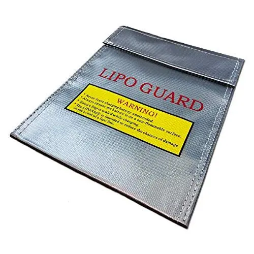 Produktbild: Premium Lipo Akku Feuerfeste Ladetasche Schutztasche 220x180mm Lipo-Safe Lipotasche Lipotschutztasche Feuerschutz Sicherheit Tasche Werttasche Feuerfest Brandschutztasche