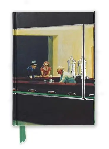 Produktbild: Premium Notizbuch DIN A5: Edward Hopper, Nighthawks: Unser hochwertiges, liniertes Blankbook mit festem, künstlerisch geprägtem Einband und ... DIN A 5 mit Magnetverschluss, Band 34)