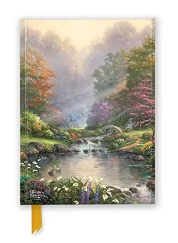 Produktbild: Premium Notizbuch DIN A5: Thomas Kinkade Studios, Reflexionen des Glaubens: Unser hochwertiges, liniertes Blankbook mit festem, künstlerisch geprägtem ... Notizbuch DIN A 5 mit Magnetverschluss)