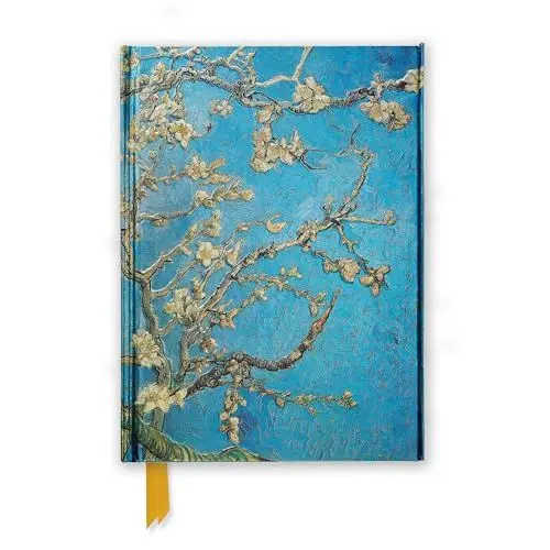 Produktbild: Premium Notizbuch DIN A5: Vincent van Gogh, Mandelbaum in Blüte: Unser hochwertiges, liniertes Blankbook mit festem, künstlerisch geprägtem Einband ... Notizbuch DIN A 5 mit Magnetverschluss)