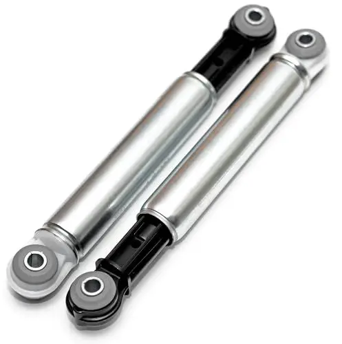 Produktbild: Premium Universell Kompatibler Stoßdämpfer für Waschmaschinen - 120N Kraft, 8mm Lochdurchmesser - Kompatibel mit Miele, Bosch, Siemens, Whirlpool (2 Stück)