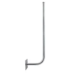 Produktbild: Premium X 30cm Wandhalter 120cm Mast Stahl verzinkt Ø 38mm Wand-Halterung extra lang