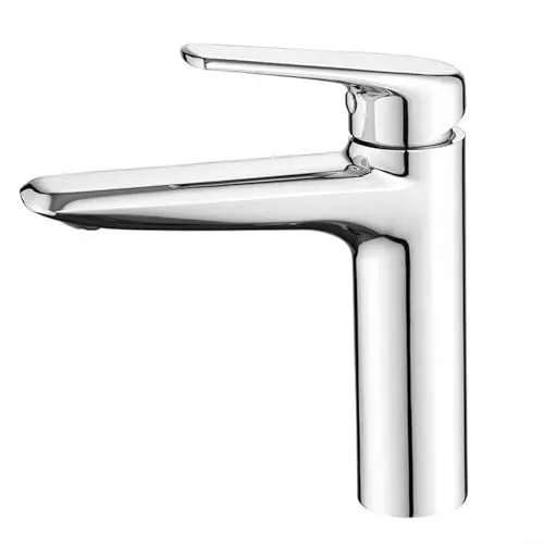 Produktbild: Premium-Küchenarmatur, Einhebel-Küchenarmatur, einfache Wassertemperaturregelung (Silber)