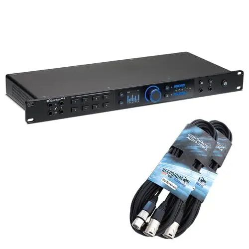 Produktbild: Presonus Quantum HD8 Audio-Interface mit 2x keepdrum XLR Kabel