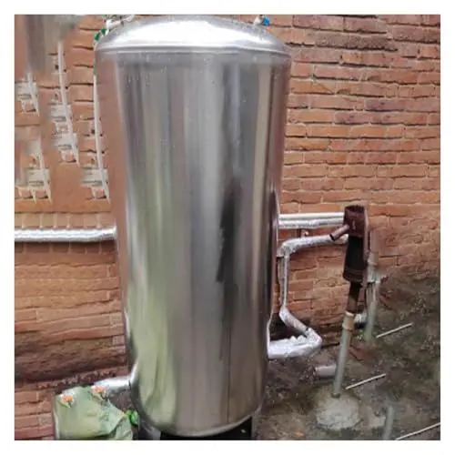 Produktbild: Pressure Tank Brunnendruckbehälter - Wasserdruckbehälter für Brunnenpumpe, vollautomatischer Brunnenwasser-Druckspeicherbehälter aus Edelstahl, druckstabilisierendes Wasserversorgungssystem(95x40cm/37
