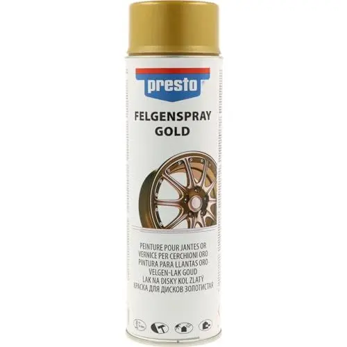 Produktbild: presto 428931 Universal Felgenspray gold 500 ml