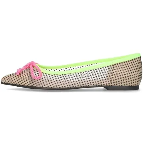 Produktbild: PrettyBallerinas - Elegante Ballerina - Designer Flats (Braun Tejidos V24-36.5)