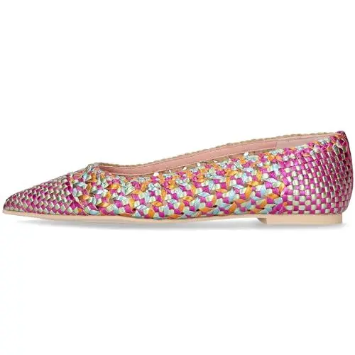 Produktbild: PrettyBallerinas - Elegante Ballerina - Designer Flats (Rosa Metalizado V24-41.5)