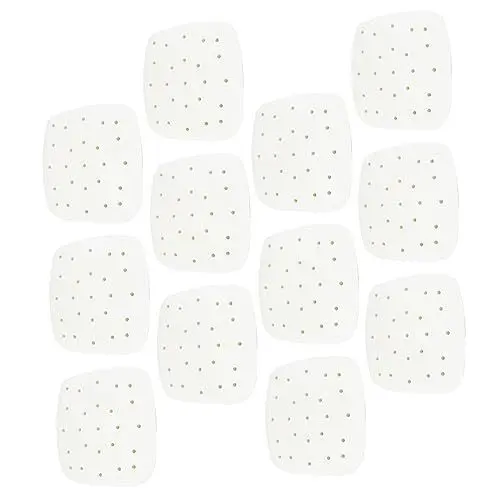 Produktbild: PRETYZOOM Antihaftbeschichtete Backpapierblätter Für Die Heißluftfritteuse Bratunterlagepapier Für Die Heißluftfritteuse Backpapierblätter Für Den Einsatz in Der Küche