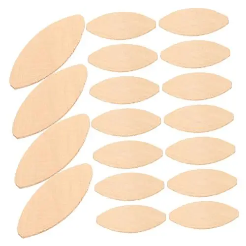 Produktbild: PRETYZOOM 100pcs Joiner -kekse Für Holzbearbeitungsprojekte Und Möbelversammlung Holzkekse Zum Beitritt Zu Holz- Und Holzbearbeitungszubehör