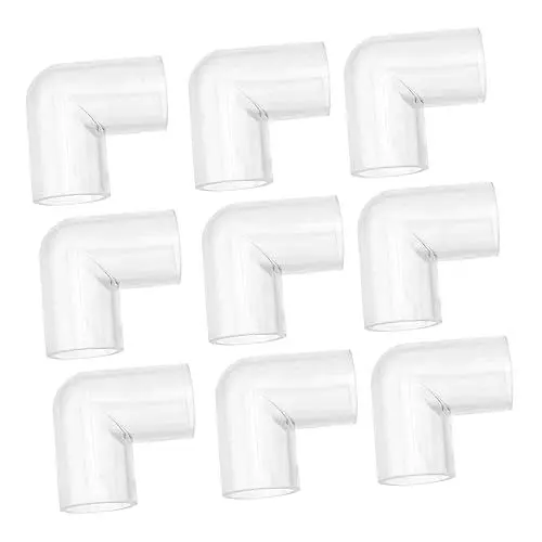 Produktbild: PRETYZOOM 10 Stück Aquarium Wasserrohr Winkelstück Aquarium Klarschlauch Druckscheibe Wasserschlauch Kunststoff Inline Schlauch Aquarium Kunststoff Inline Ventil Aquarien