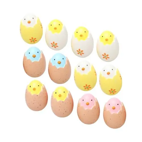Produktbild: PRETYZOOM 12 Stücke Ostern Ornament Ostern Hängende Dekorationen Für Ostern Baum Ostern Wohnkultur
