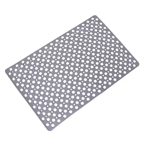 Produktbild: PRETYZOOM 1pc Badezimmer Teppich Non-Cup Fuß Pad Für Dusche Matte TPE Bad Matte 60x90cm Grau