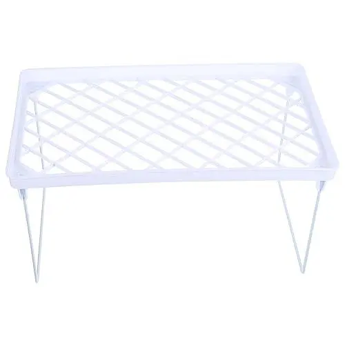 Produktbild: PRETYZOOM 1Stk Iron Art Aufzug Storage Shelves Storage Shelf Organizer für Büroregale zusammenklappbarer Aufbewahrungshalter regalhalterung zusammenklappbares Lagerregal Desktop-Lagerregal