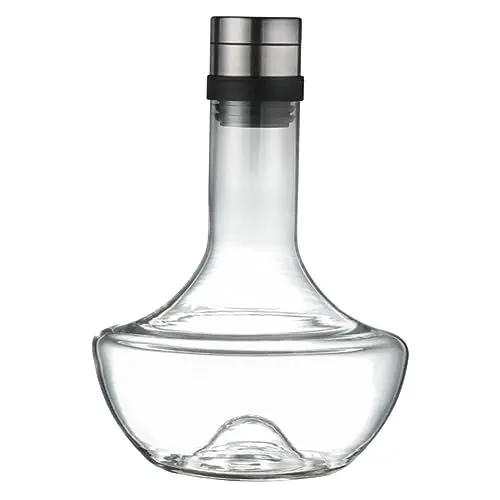 Produktbild: PRETYZOOM Großer Weindekanter Aus Glas Belüfter Schnellausgießer 1000 Ml Für Brandy