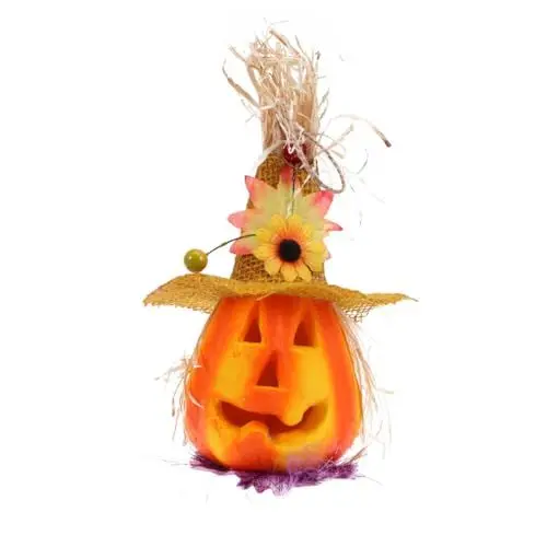 Produktbild: PRETYZOOM 1Stk Kürbisse Halloween-Nachtlicht Kürbislicht für Halloween LED-Kürbislicht nachtlampe Kürbis Licht Halloween-Kürbislicht aushöhlen Kürbislaterne Requisiten