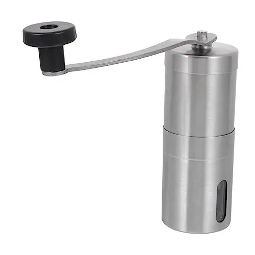 Produktbild: PRETYZOOM 1Stk Mühle für westliche Medizin handliche Bohnenmühle Mahlmaschine für Kaffeebohnen coffee grinder kafeemühle kaffeepadmaschine Bohnenmahlmaschine küchenschleifer werkzeug Silver