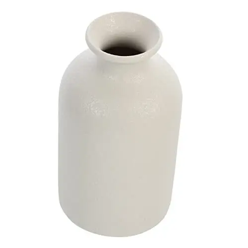 Produktbild: PRETYZOOM Elegante Schlichte Runde Blumenvase Aus Mattierter Keramik Für Die Inneneinrichtung Und Als