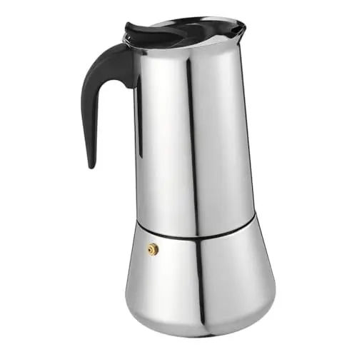 Produktbild: PRETYZOOM Einfache Struktur Topf 200ml Espresso Maker Topf Druck Release Für Küche