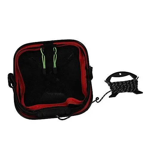 Produktbild: PRETYZOOM Angelbedarf Verdickter Wassereimer 24cm Griff Schwarz und Tragbarer Camping-wassereimer
