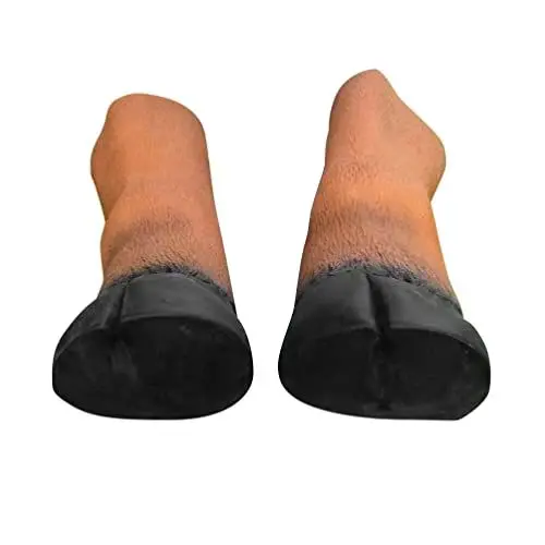 Produktbild: PRETYZOOM 1 Paar Hufe Hand Decken Halloween-Pferdehufe Tierkostüm Pferdekostüm Hufe Halloweenkostüm Handschuhe Hufe für Cosplay Hufe Kostüm Emulsion Kleidung Maske Requisiten