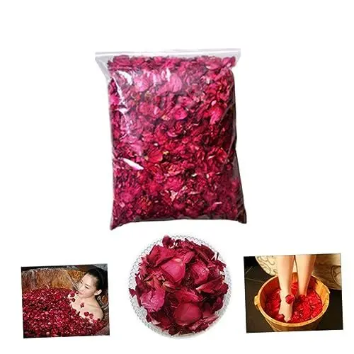 Produktbild: PRETYZOOM 1 Packung trockenblumenstrauss trockenblumen straus komfetti romantisch Baderosenblätter Bad Blütenblatt EIN Bad nehmen getrocknete Blütenblätter Yunnan Rosenblatt