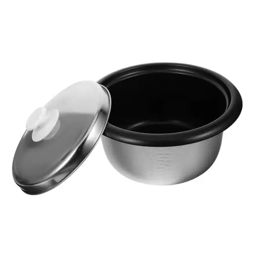 Produktbild: PRETYZOOM Ersatz-innentopf Für Reiskocher Metall-reiskochtopf Antihaftbeschichtung Kochtopf Für Haushaltskocher Herdzubehör Vielseitig Einsetzbar Für Suppe Und Kuchen