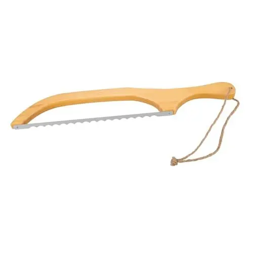 Produktbild: PRETYZOOM 1 Satz Brotschneidewerkzeug Brotmesser holzwerkzeug Tortenmesser Kuchen schneiden Schneidemesser für Gebäck und Kuchen holzmesser Backen Slicer Schneidemaschine aus Edelstahl Stoff