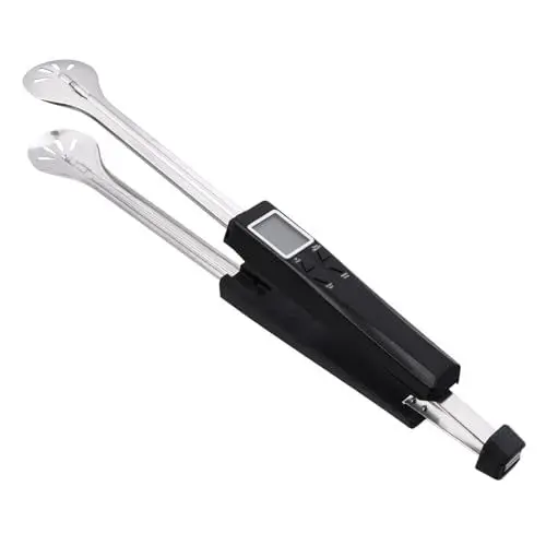 Produktbild: PRETYZOOM Lebensmittelthermometer Temperaturmesszange Multifunktions-grillwerkzeug Edelstahlsonde Für Genaues Kochen
