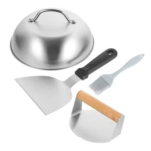 Produktbild: PRETYZOOM Hamburgerfleisch-presswerkzeug Metall-burgerpresse Einfach Zu Formendes Burger-patty-maker Küchenzubehör Zum Kochen