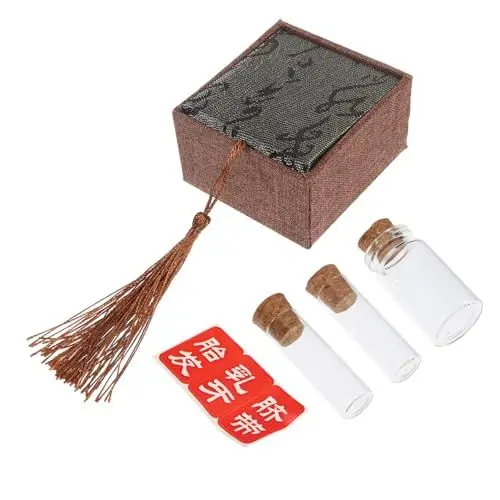 Produktbild: PRETYZOOM Aufbewahrungsbehälter für Den Ersten Zahn für Neugeborene 1 Set Zahnaufbewahrungsbox für Jungen und Mädchen Quaste Zahnhalter für Säuglinge für Weihnachten Geburtstag Erinnerung