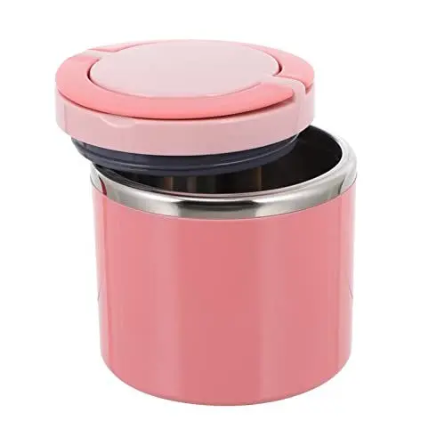 Produktbild: PRETYZOOM 1 Stk Frühstückstasse Tragbare Snackbehälter Lebensmittelbehälter Edelstahlbehälter Lunchbox-behälter Milchbecher Versiegeln Mikrowellenbehälter Stapelbar Liner Pp Rostfreier Stahl