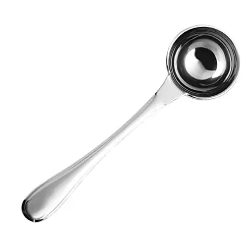 Produktbild: PRETYZOOM Messlöffel Aus Edelstahl 25 Ml Kaffeelöffel Griff Rostfrei Leicht Zu Reinigen Silberfarben