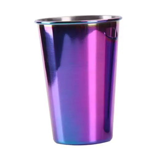 Produktbild: PRETYZOOM 1stück Becher Einlagiger Tragbarer Trinkbecher Für Wasser Und Bier Für Zuhause Büro Party Und Camping Und Gesundes Material