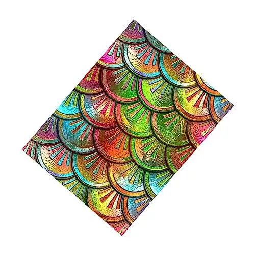 Produktbild: PRETYZOOM 1stk Cellophan Jalousien Für Glastüren Farbige Aufkleber Sonnenschutzfolie Für Zu Hause Buntglas-dekorfolie Vorhänge Für Glastüren Gefrostet Statisch Pvc Schattierungsfolie Fenster