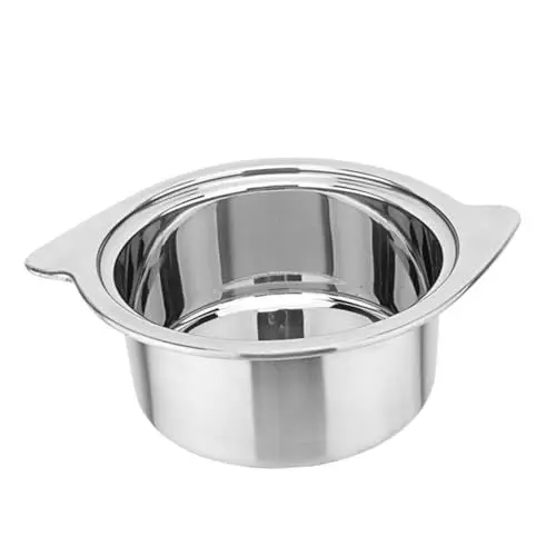 Produktbild: PRETYZOOM -hot Pot Für Induktionsherd Topf Ohne Deckel Stahl-schmortopf Kompatibel Mit Wok Kochtöpfe Kochen Kochen