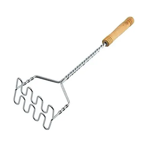 Produktbild: PRETYZOOM Edelstahl Kartoffelpresse Kartoffelstampfer Kartoffel Küche Stampfer
