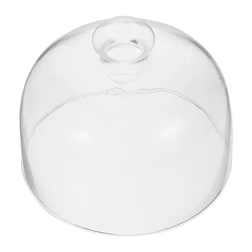 Produktbild: PRETYZOOM 1stk Kuchenglasabdeckung Tortenkuppelabdeckung Essenstablett Käseglocke-kuppelabdeckung Minizelt Dessert-kuppelabdeckung Kuchenform Umkreisen Klares Zelt Kerzentablett Transparent