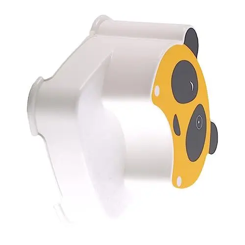 Produktbild: PRETYZOOM 1stk Rutschfester Erhöhter Hocker Mit Panda-Muster Kinder Tritthocker Kleinkind Zweistufigen Hocker Kleinkind Sessel Toilettenhocker Tragbarer Outdoor-Stuhl Baby Draussen Pp Leiter