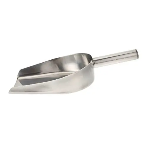 Produktbild: PRETYZOOM 1stk Schneeschaufel Aus Edelstahl Kaffeebohnenschaufel Metallbackschaufeln Metallmehlschaufeln Popcorn- Schaufel Jelly Bean Scoop Der Schnee Eiswürfel Rostfreier Stahl
