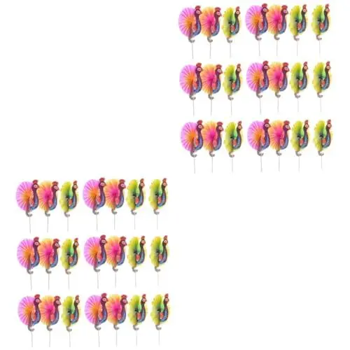 Produktbild: PRETYZOOM 200 Stk -Regenschirm Regenschirme trinken Regenschirm Strohhalme trinken Regenschirme -Picks Regenschirm- für Cocktails Einweg schmücken Anordnung