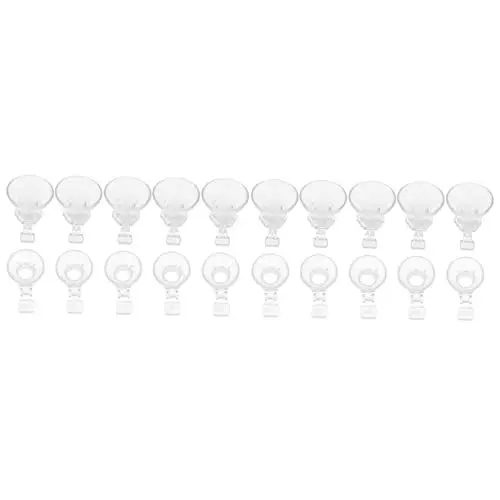 Produktbild: PRETYZOOM 20 Stk Wasserkocher Trichter Wasserkocher Fülltrichter Trichter Für Teekannen Fülltrichter Für Flaschen Winzig Kleiner Trichter Breiter Trichter Für Wasserkocher Pp Transparent